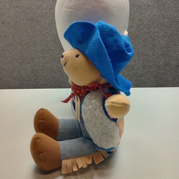 Eden Toys Plush Paddington Bear Western Style Outfit - Picture 3 of 7